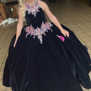 Rachel Allan girls pageant dress